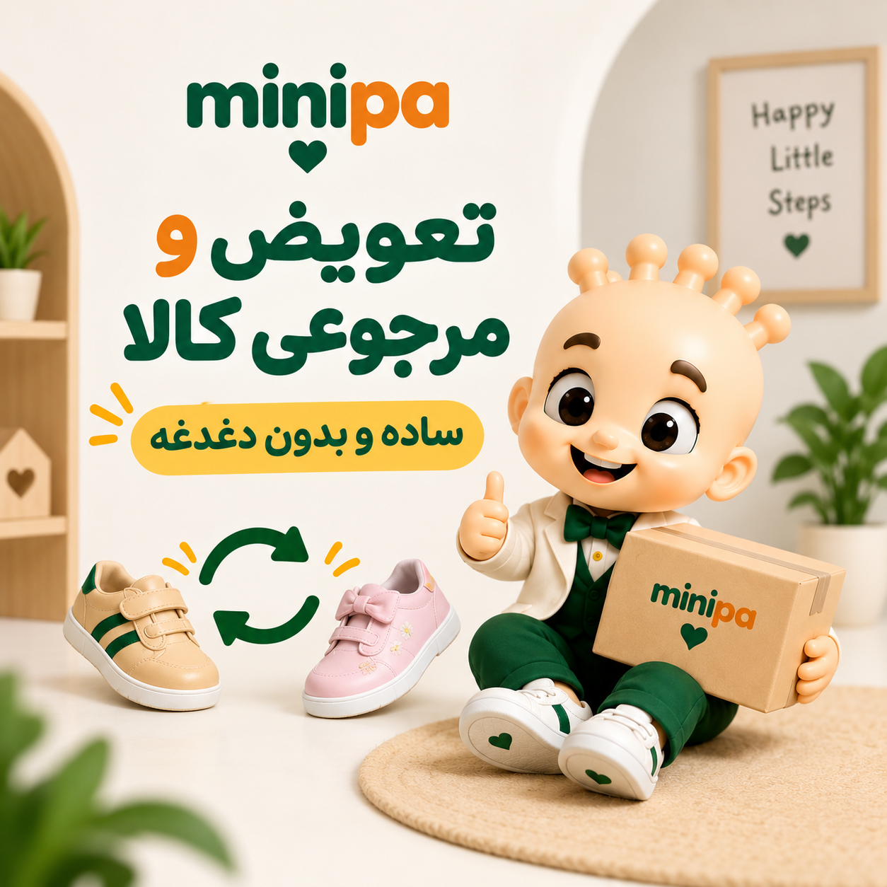 قوانین تعویض و مرجوعی کالا در مینی‌پا